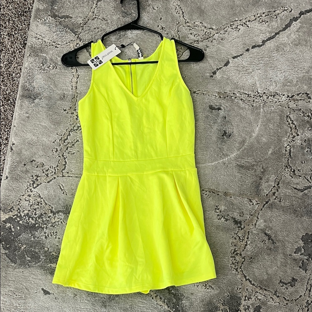 LeShop Bright Yellow Dress